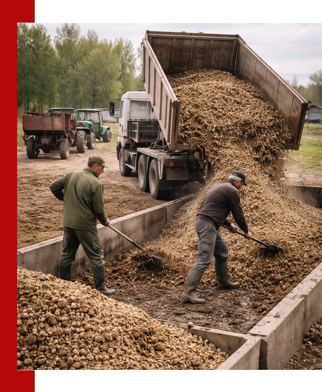 Куриный помет с доставкой в Кимовске оптом и в розницу