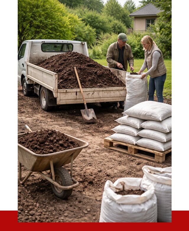 Перегной в мешках с доставкой в Кимовске от 2268 р. | ПРОНЕРУДКмв