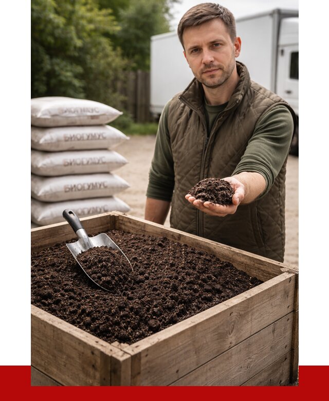 Купить биогумус в Кимовске с доставкой от 8762 р. за куб | ПРОНЕРУДКмв