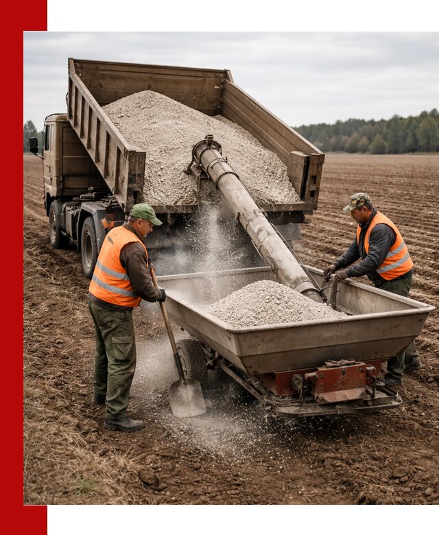 Доставка и продажа суперфосфата оптом и в розницу в Кимовске