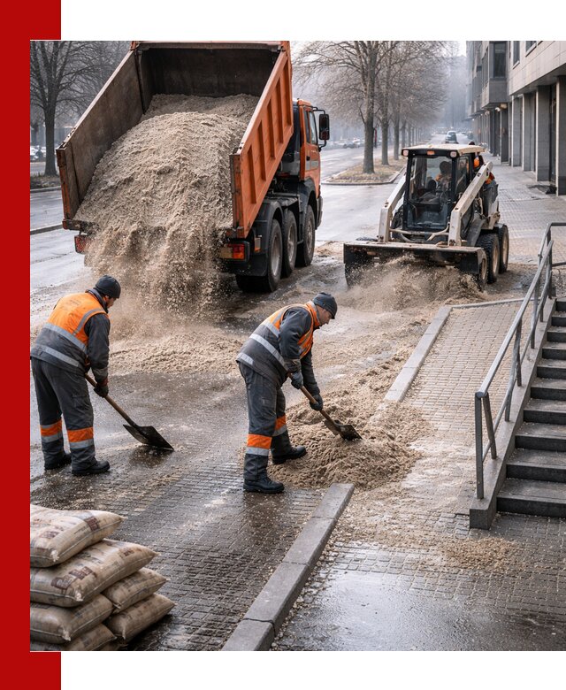 Поставка противогололедных материалов в Кимовске