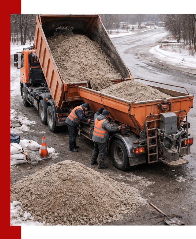 Поставка и вывоз пескосоля в Кимовске оптом и в розницу