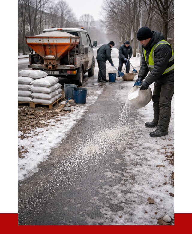 Реагент против гололеда в Кимовске с доставкой от 4639 р. | ПРОНЕРУДКмв