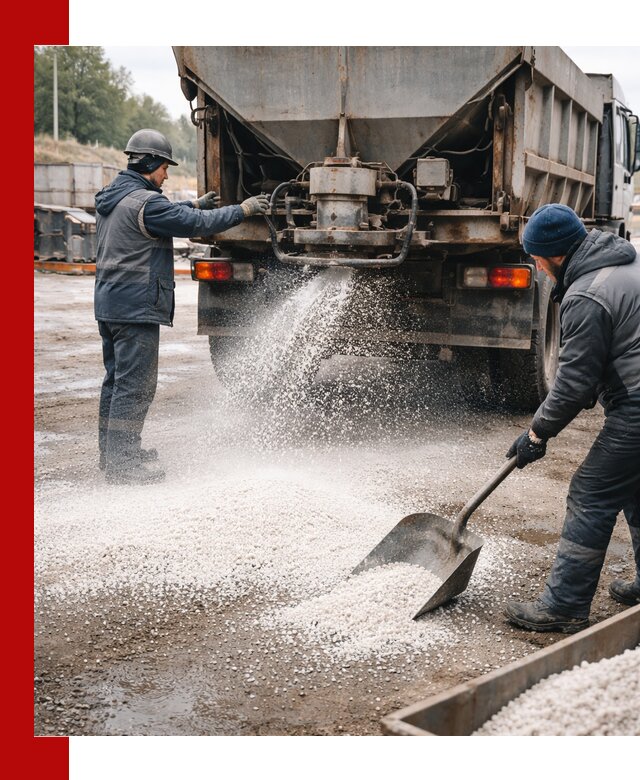 Доставка и продажа хлористого кальция в Кимовске