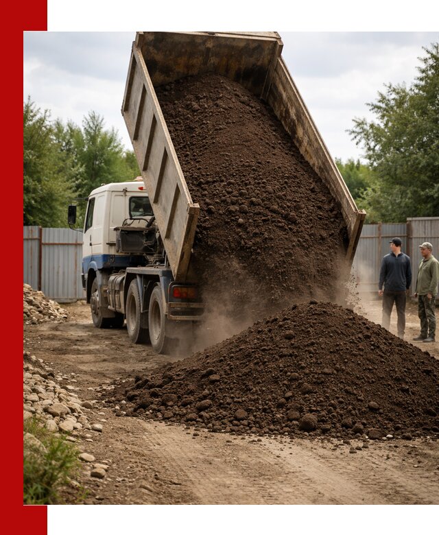 Доставка самосвалом 10 кубов в Кимовске быстро и надёжно