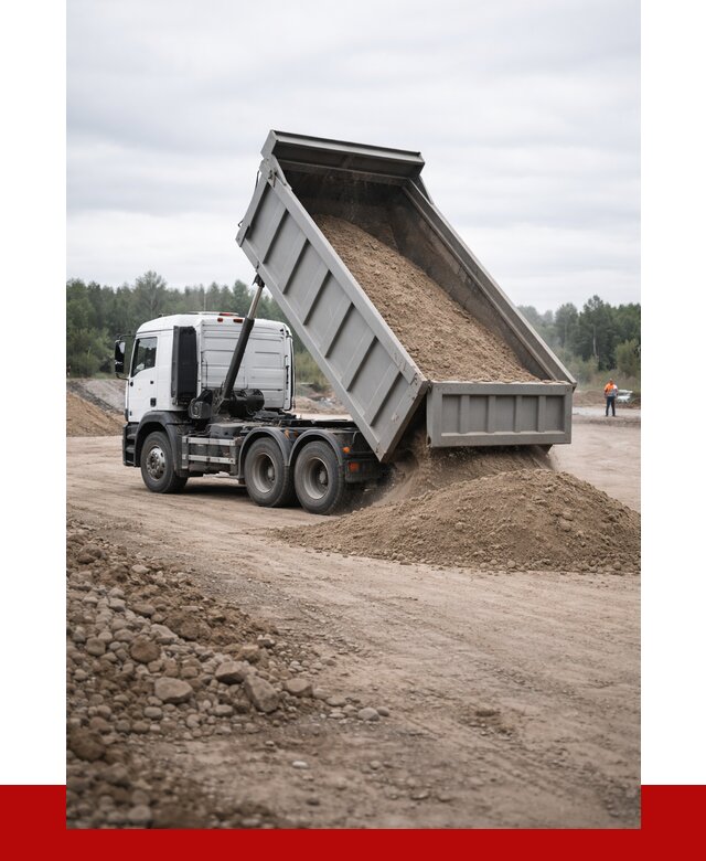 Доставка самосвалом 15 кубов в Кимовске от 6700 руб. | ПРОНЕРУДКмв