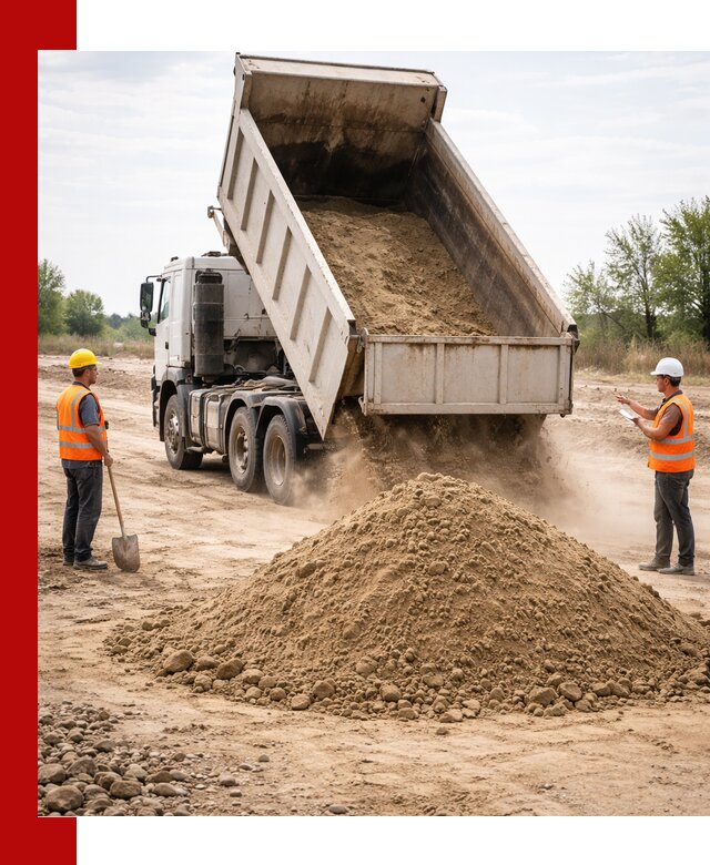 Доставка самосвалом 15 кубов в Кимовске за город и по городу