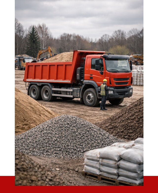 Доставка самосвалом 25 кубов в Кимовске от 7731 р. | ПРОНЕРУДКмв