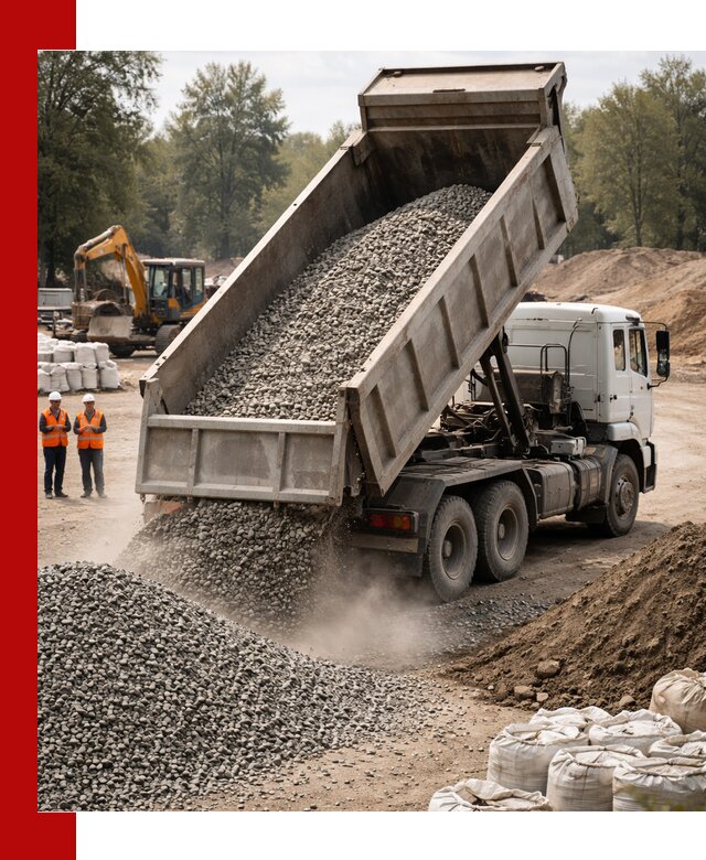 Аренда самосвала в Кимовске для доставки сыпучих и нерудных материалов