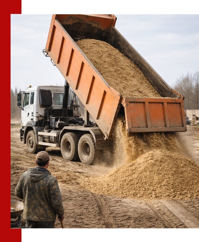 Аренда самосвала 20 тонн для перевозки грузов в Кимовске