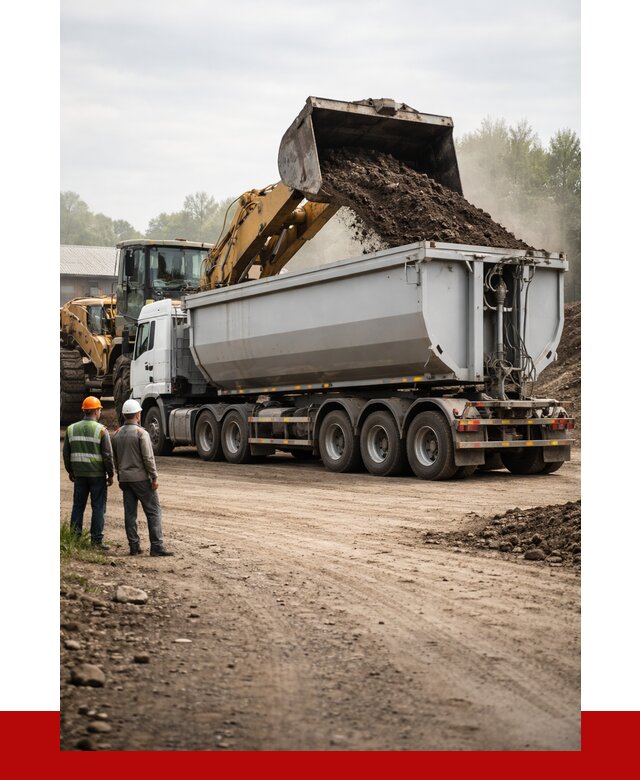 Аренда Тонар 40 тонн в Кимовске от 6700 руб. в сутки | ПРОНЕРУДКмв