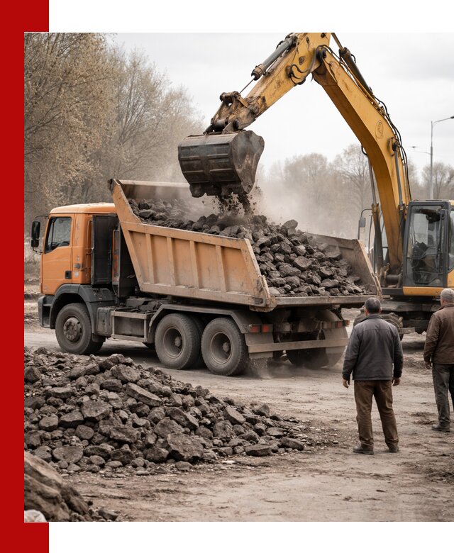 Вывоз асфальта и асфальтового покрытия в Кимовске